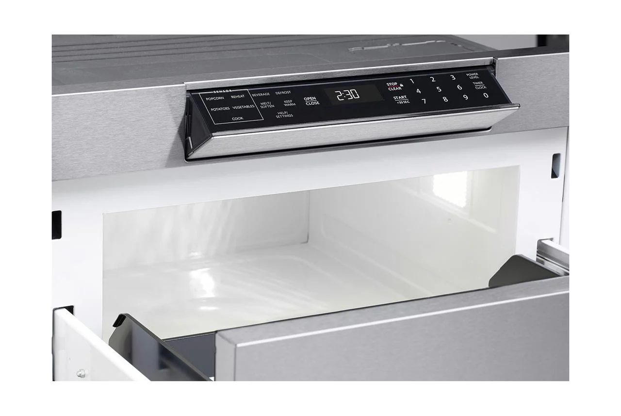 Sharp SMD2470ASY 24 in. 1.2 cu. ft. 950W Sharp Stainless Steel Microwave Drawer Oven - Image 3
