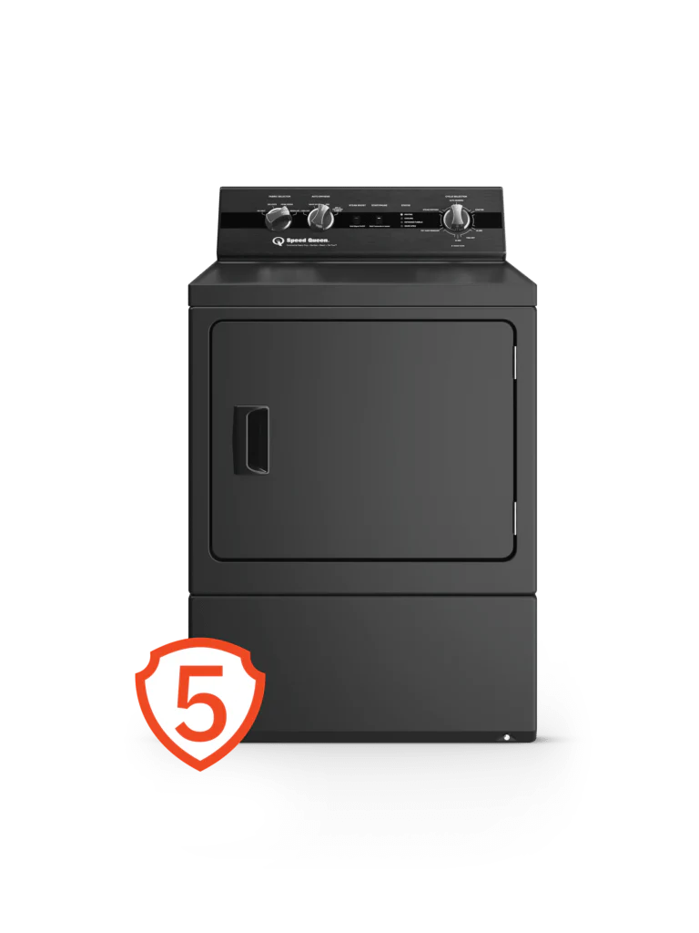 Speed Queen DC5004BE DC5 Sanitizing Electric Dryer with Pet Plus™ Extended Tumble Steam 5-Year Warranty - Image 2