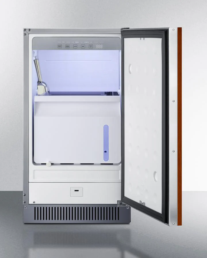 Summit BIM182ADAIF 18" Wide Clear Icemaker, ADA Compliant (panel Not Included) - Image 4