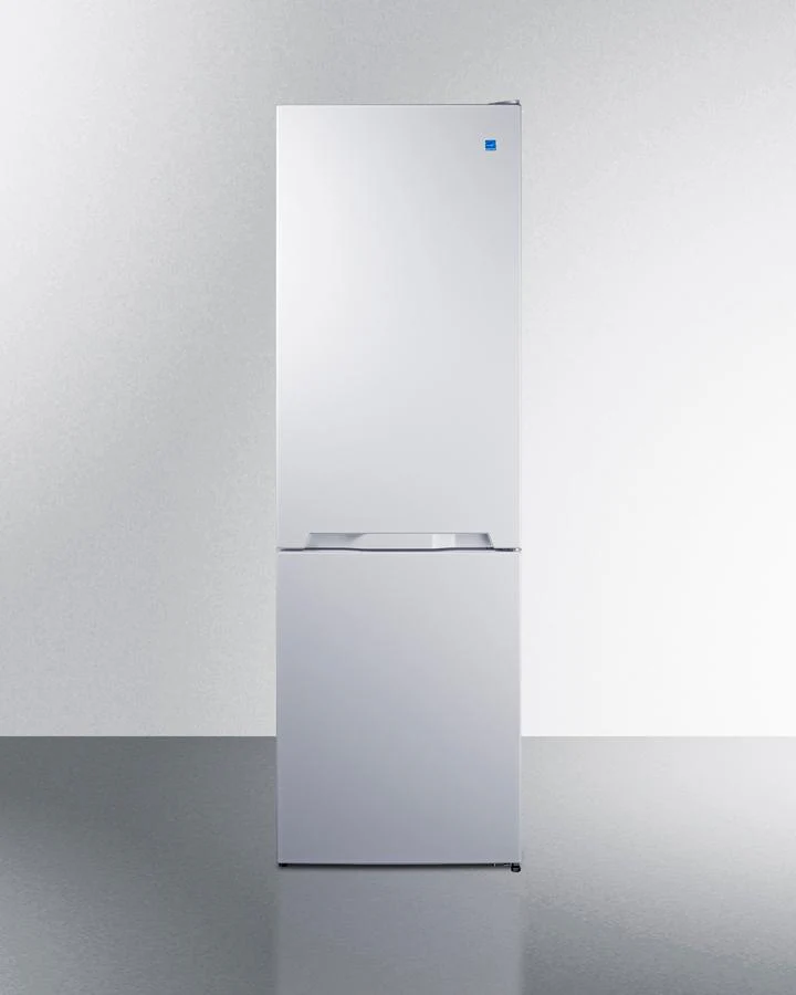 Summit FFBF121W 24" Wide Bottom Mount Refrigerator-freezer