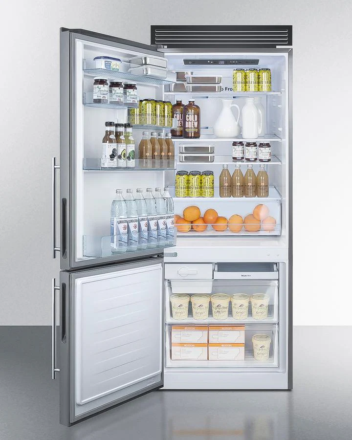 Summit FFBF279SSXH72LHD 28" Wide Bottom Freezer Refrigerator - Image 5