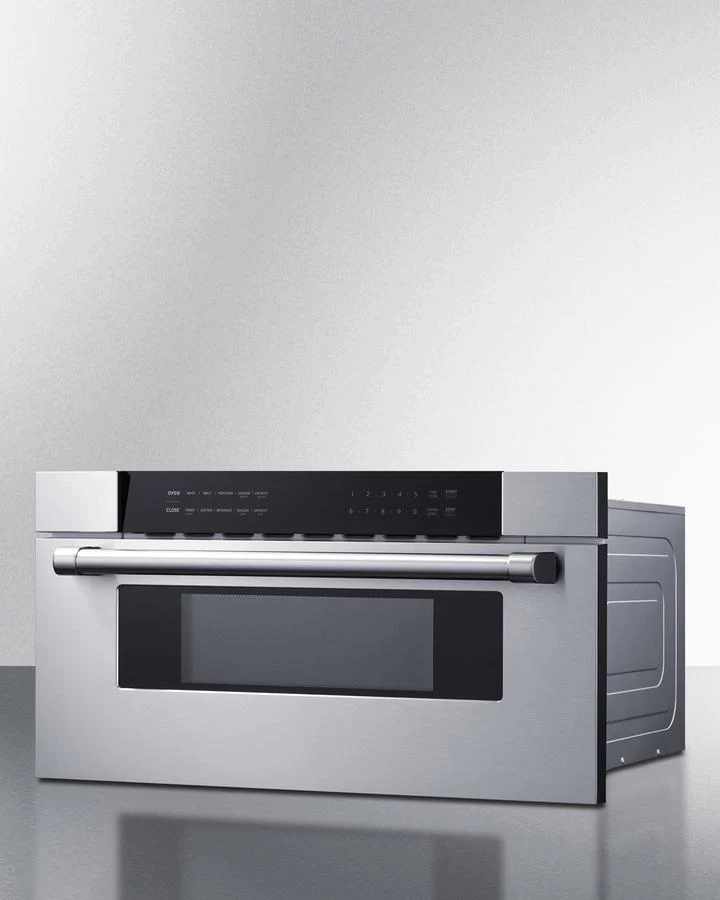 Summit MDR30SS 30" Wide Built-in Drawer Microwave - Image 9