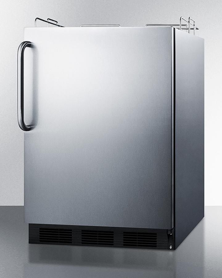 Summit SBC58BLBICSSADANK 24" Wide Built-in Kegerator, ADA Compliant - Image 4