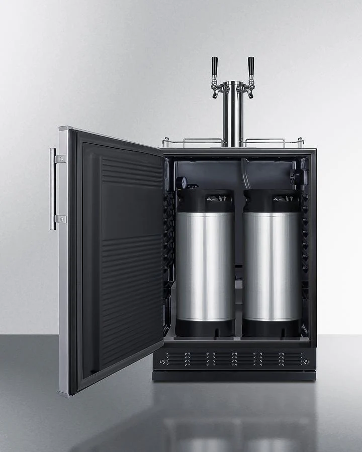 Summit SBC7BRSCF2LHD 24" Wide Cold Brew Coffee Kegerator - Image 3