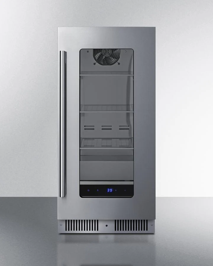 Summit SDHG1533LHD 15" Wide Built-in Beverage Center - Image 4