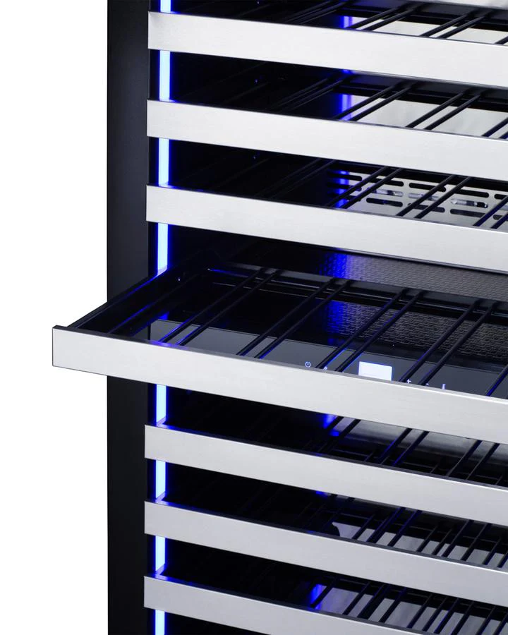 Summit SDHWC98 24" Wide Dual Zone Wine Cellar - Image 7