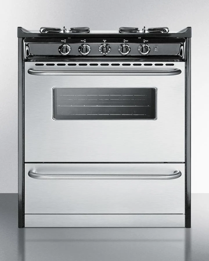Summit TTM21027BRSW 30" Wide Gas Range - Image 3