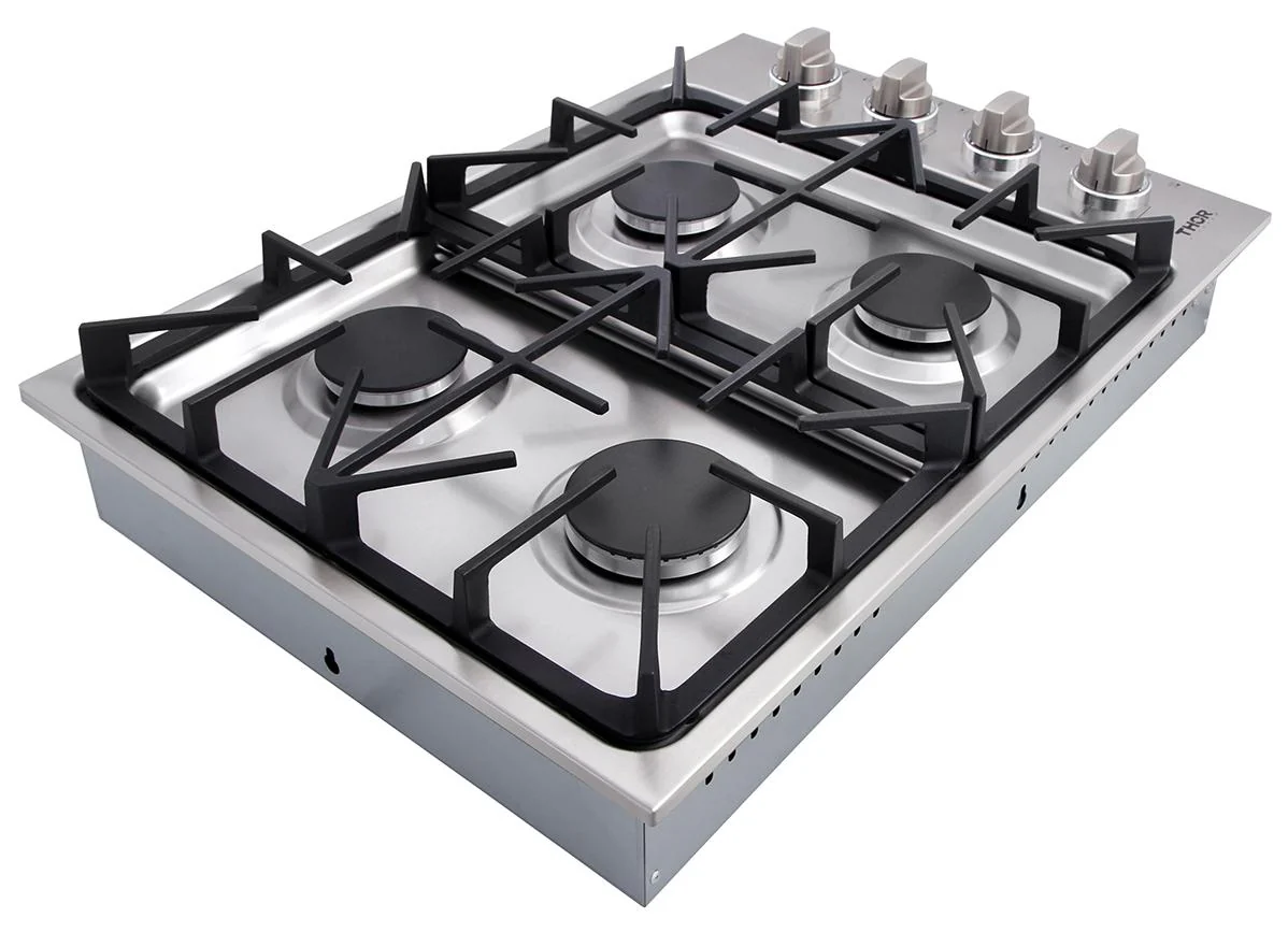 TGC3001 Thor Kitchen 30-inch Professional Drop-in Gas Cooktop - Image 5