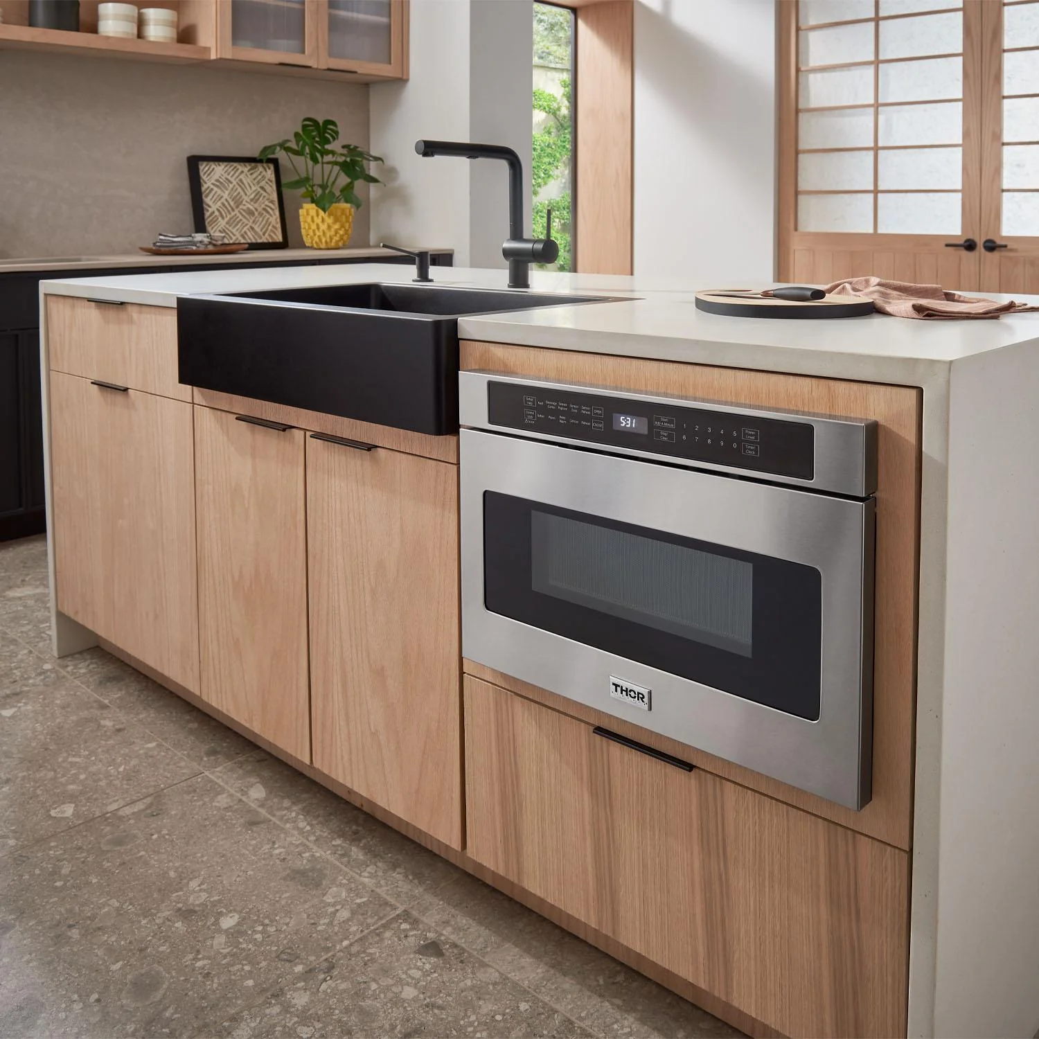Thor Kitchen 24 Inch Microwave Drawer - Model Tmd2401 - Image 6