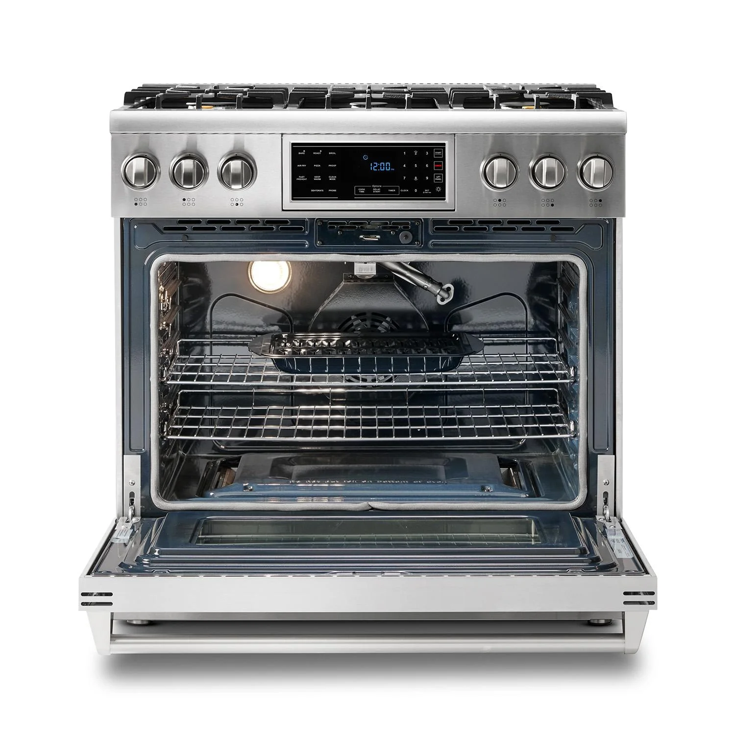 TRG3601 Thor Kitchen 36-inch Tilt Panel Gas Range - Professional - Image 11