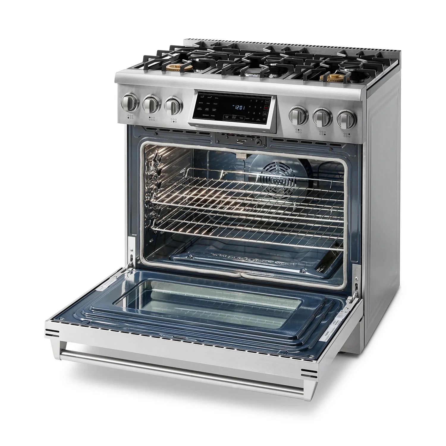 TRG3601 Thor Kitchen 36-inch Tilt Panel Gas Range - Professional - Image 8