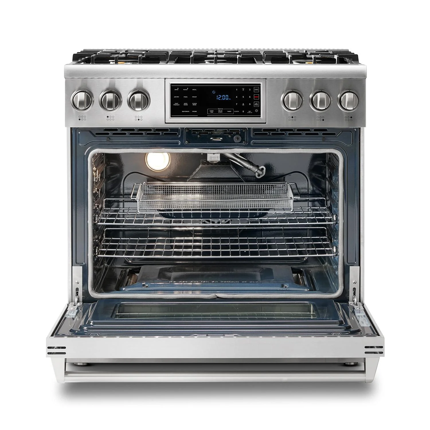 TRG3601LP Thor Kitchen 36-inch Tilt Panel Professional Liquid Propane Range - Image 10