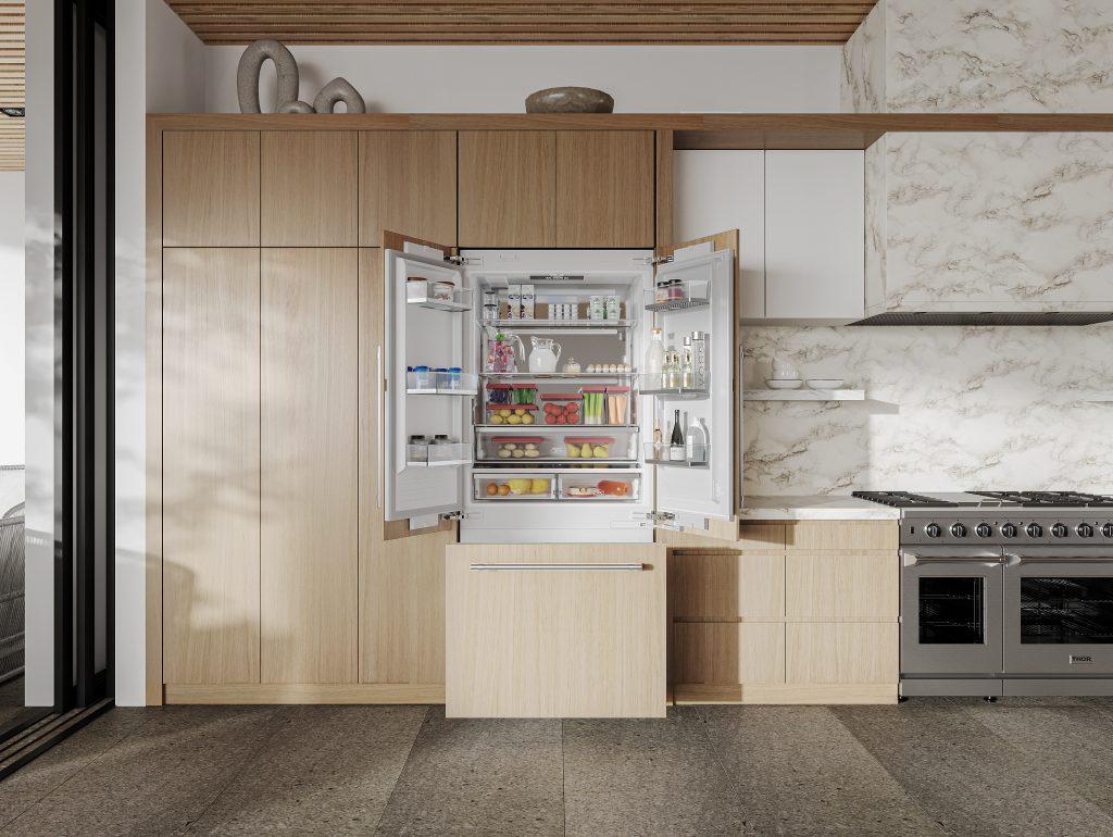 XRF3619BFP Thor Kitchen 36-inch French Door Built-in Refrigerator, Panel Ready - Xrf3619bfp - Image 3