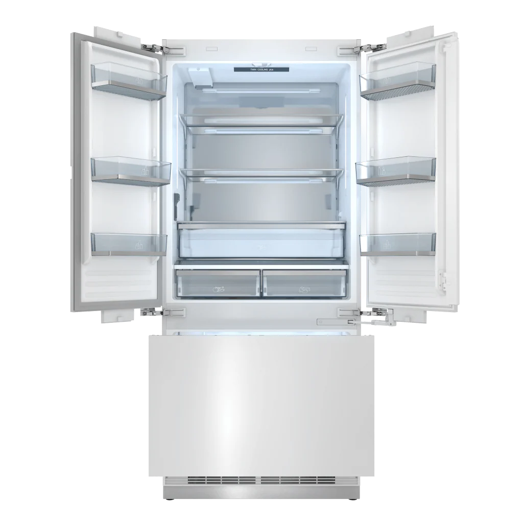 XRF3619BFPSS Thor Kitchen 36-inch French Door Built-in Panel-ready Refrigerator - Xrf3619bfp-ss - Image 4