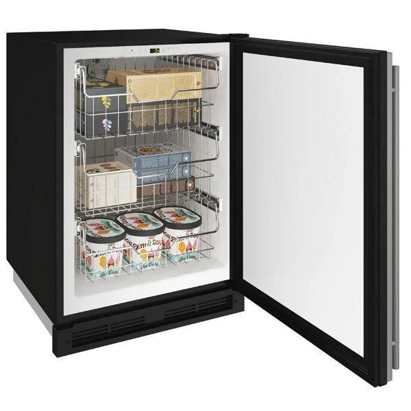 U-Line U1224FZRS00A 1224fzr 24" Convertible Freezer With Stainless Solid Finish (115 V/60 Hz Volts /60 Hz Hz) - Image 2