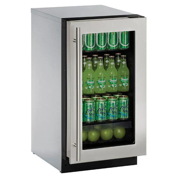 U-Line U2218RGLS00B 2218rgl 18" Refrigerator With Stainless Frame Finish (115 V/60 Hz) - Image 2