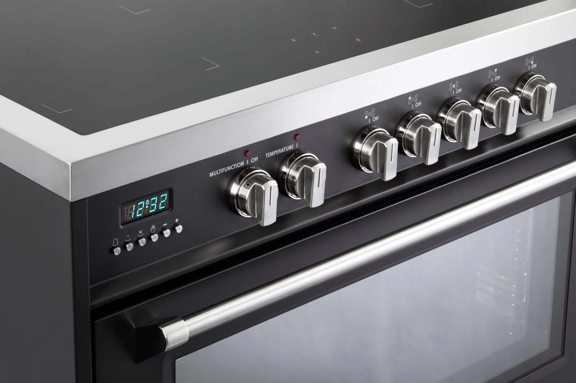 Designer 36" Induction Single Oven Range - Matte Black - Image 6