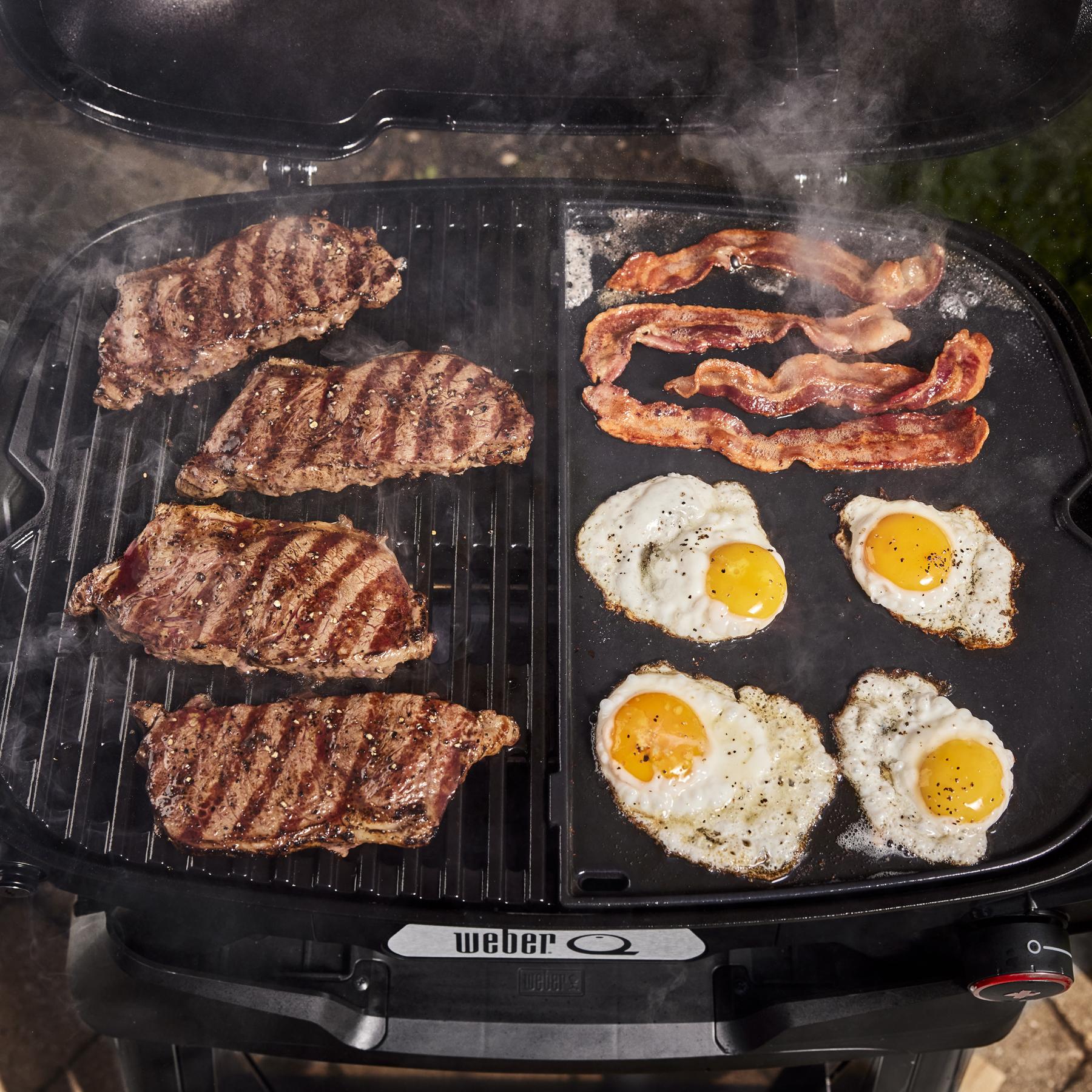 Weber 1500390 Q 2800N+ Gas Grill with Stand (Liquid Propane) - Midnight Black - Image 7