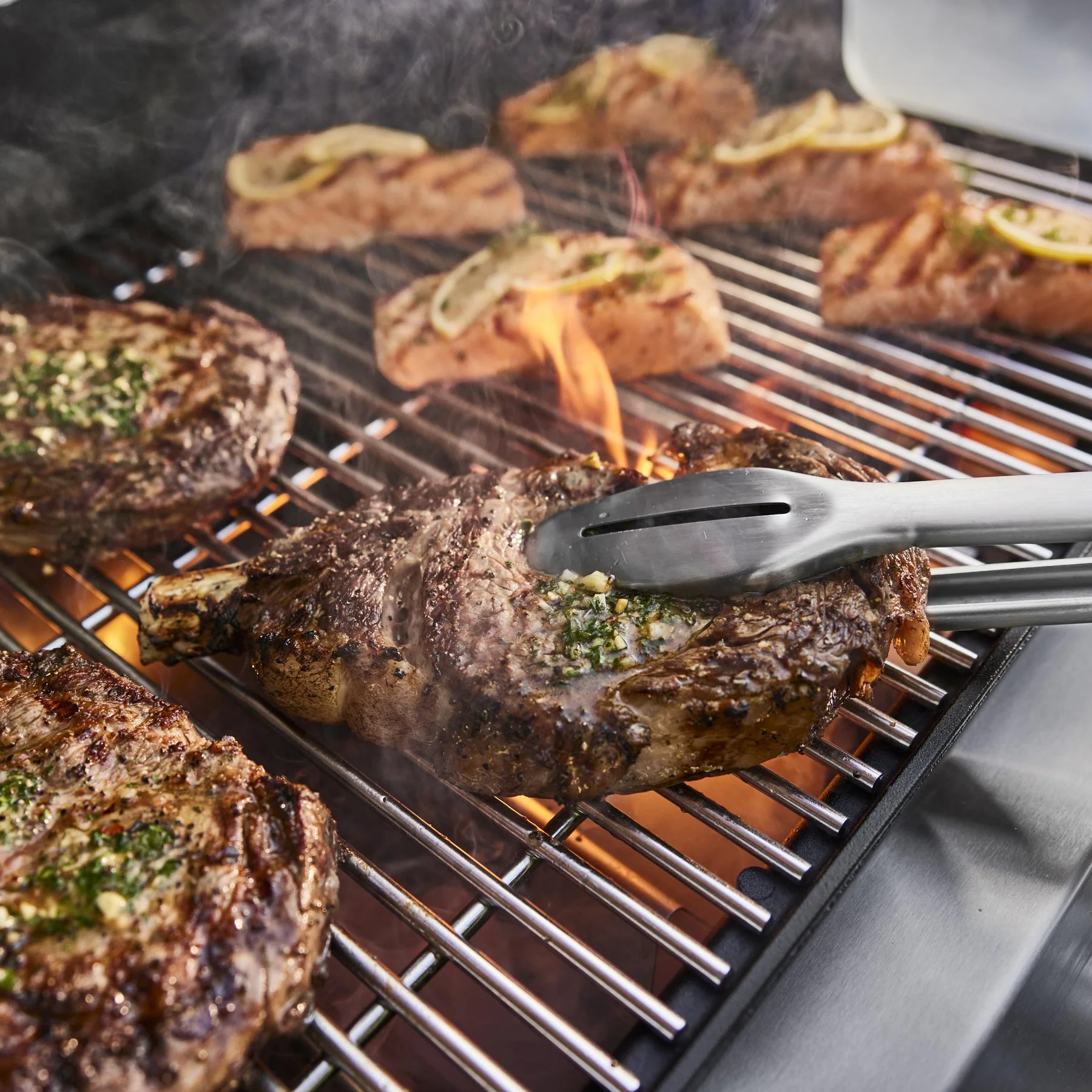 Weber 1500539 Genesis S-415 Gas Grill (Liquid Propane) - Stainless Steel - Image 6
