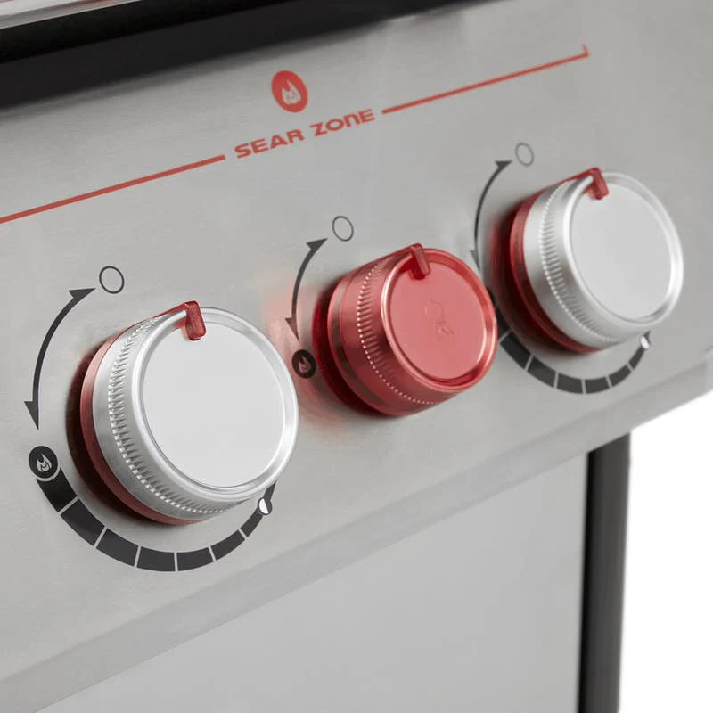 Weber 38400001 Genesis S-435 Gas Grill (Natural Gas) - Stainless Steel - Image 3
