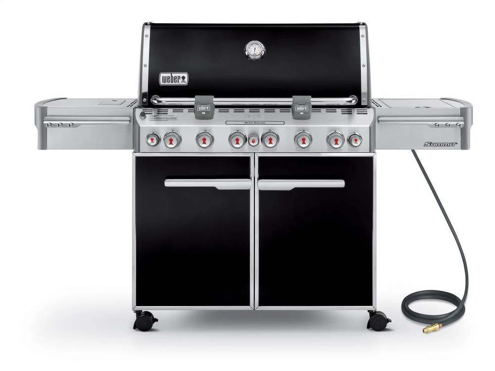 SUMMIT® E-670™ NATURAL GAS GRILL - BLACK