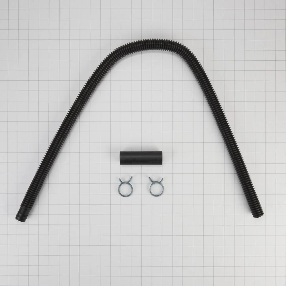 Whirlpool DRNEXT4 4' Flexible Washer Drain Hose Extension Kit - Image 2