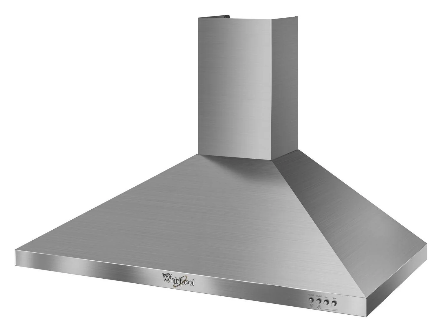 Whirlpool GXW7336DXS Gold® 36-inch Vented 300-CFM Wall-Mount Canopy Hood Stainless Steel - Image 3