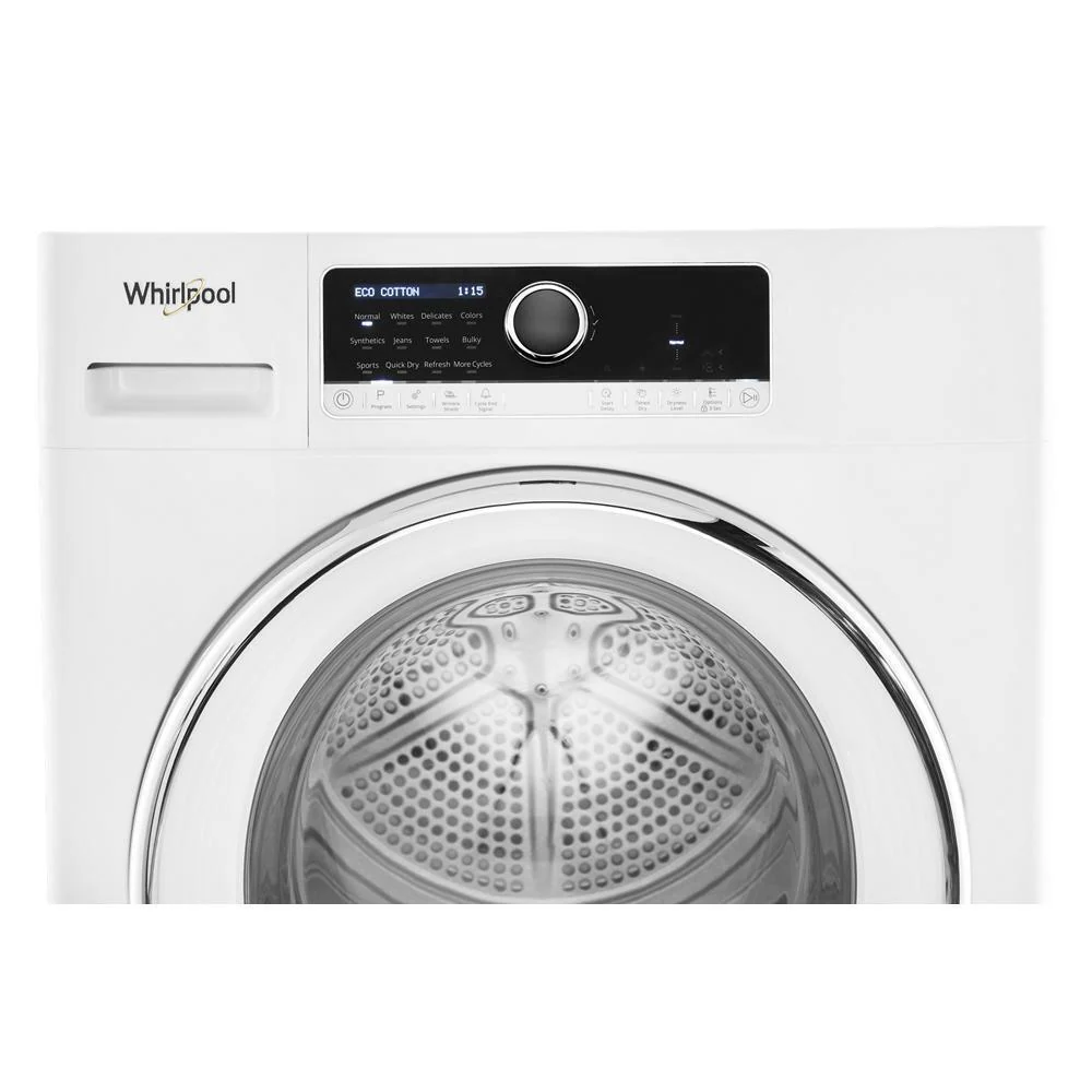Whirlpool WCD5090JW 4.3 Cu. Ft. 24" Small Space Ventless Dryer - Image 5