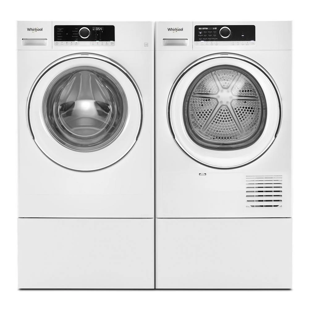 Whirlpool WCD5090JW 4.3 Cu. Ft. 24" Small Space Ventless Dryer - Image 9