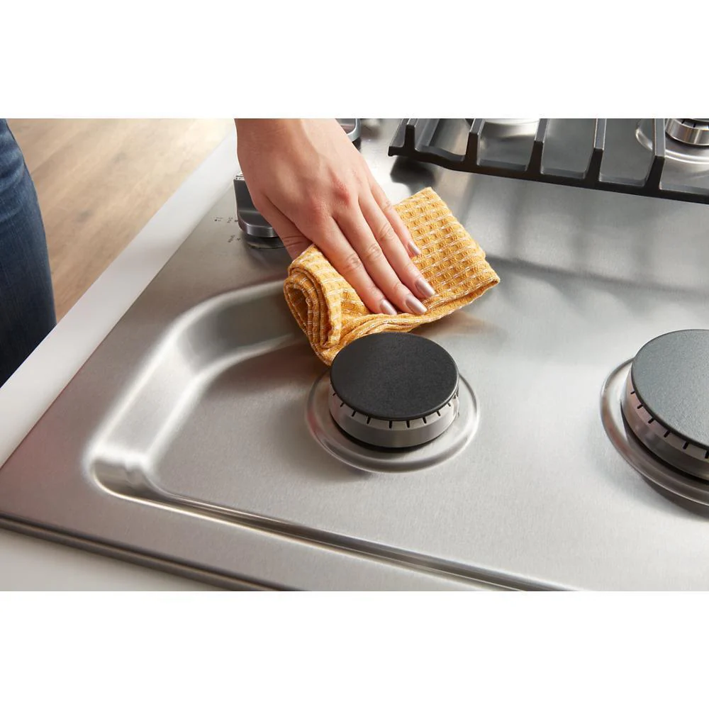 Whirlpool WCGK5036PV 36-inch Gas Cooktop with EZ-2-Lift™ Hinged Cast-Iron Grates - Image 14