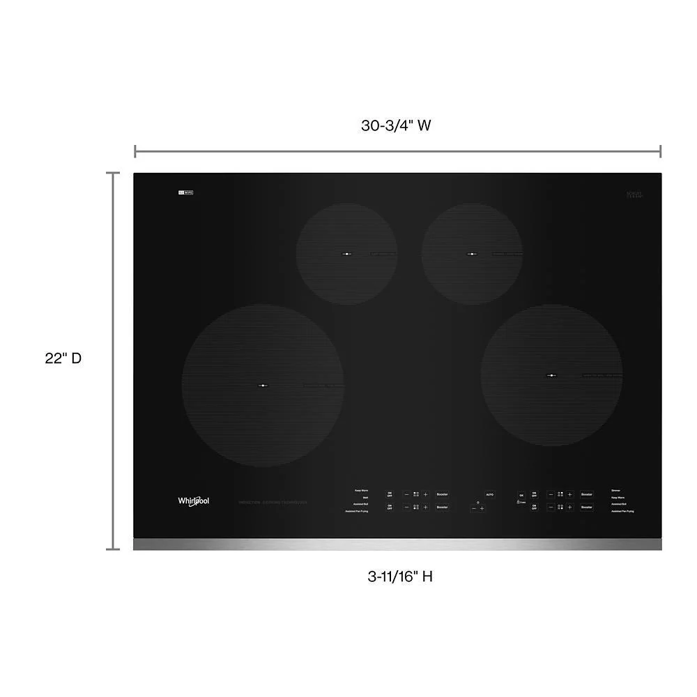 Whirlpool WCI55US0JS 30-Inch Induction Cooktop - Image 6