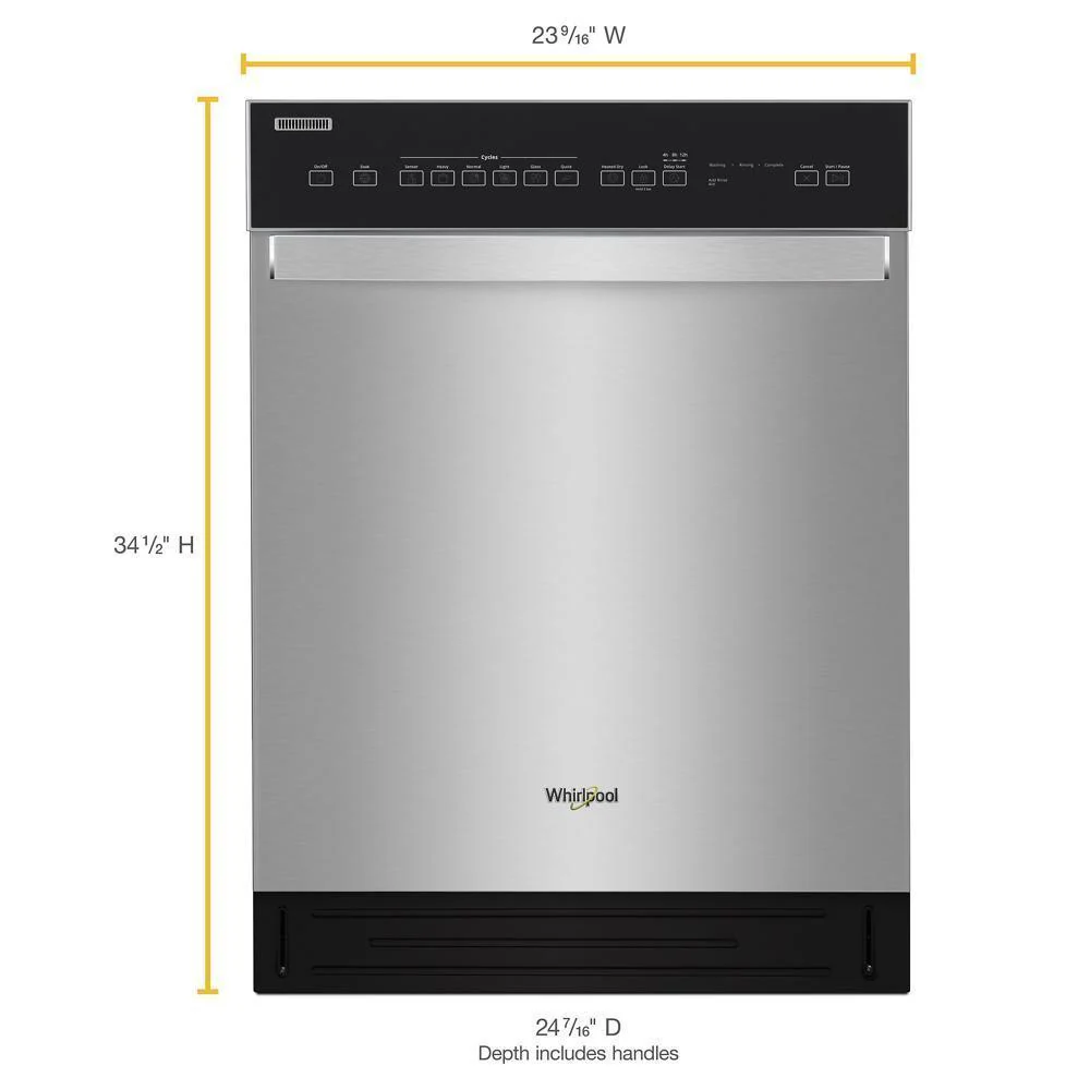 Quiet Dishwasher with Stainless Steel Tub - Image 2