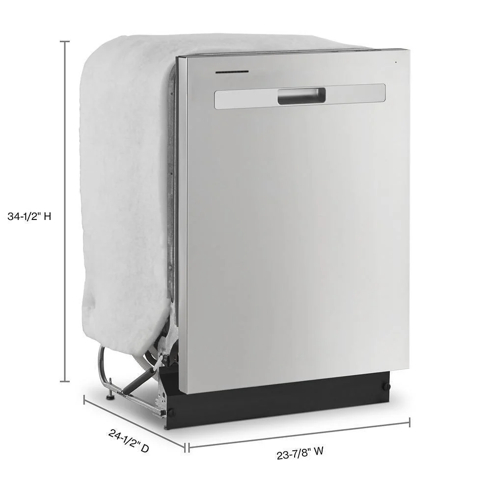 Whirlpool WDP540HAMZ 24" Dishwasher with Boost Cycle and Triple Filtration Wash - 55dBA - Image 2