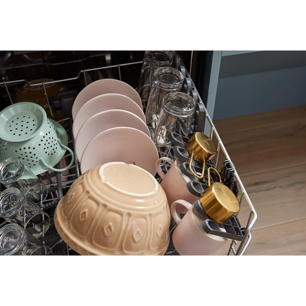 Whirlpool WDT550SAPW 44 dBA ADA Compliant Dishwasher Flush with Cabinets with 3rd Rack - Image 13