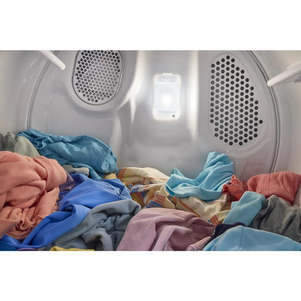 Whirlpool WED4107SW 7.0 cu. ft. Electric Dryer with Adaptive Dry - Vented Top Load Matching - Image 5