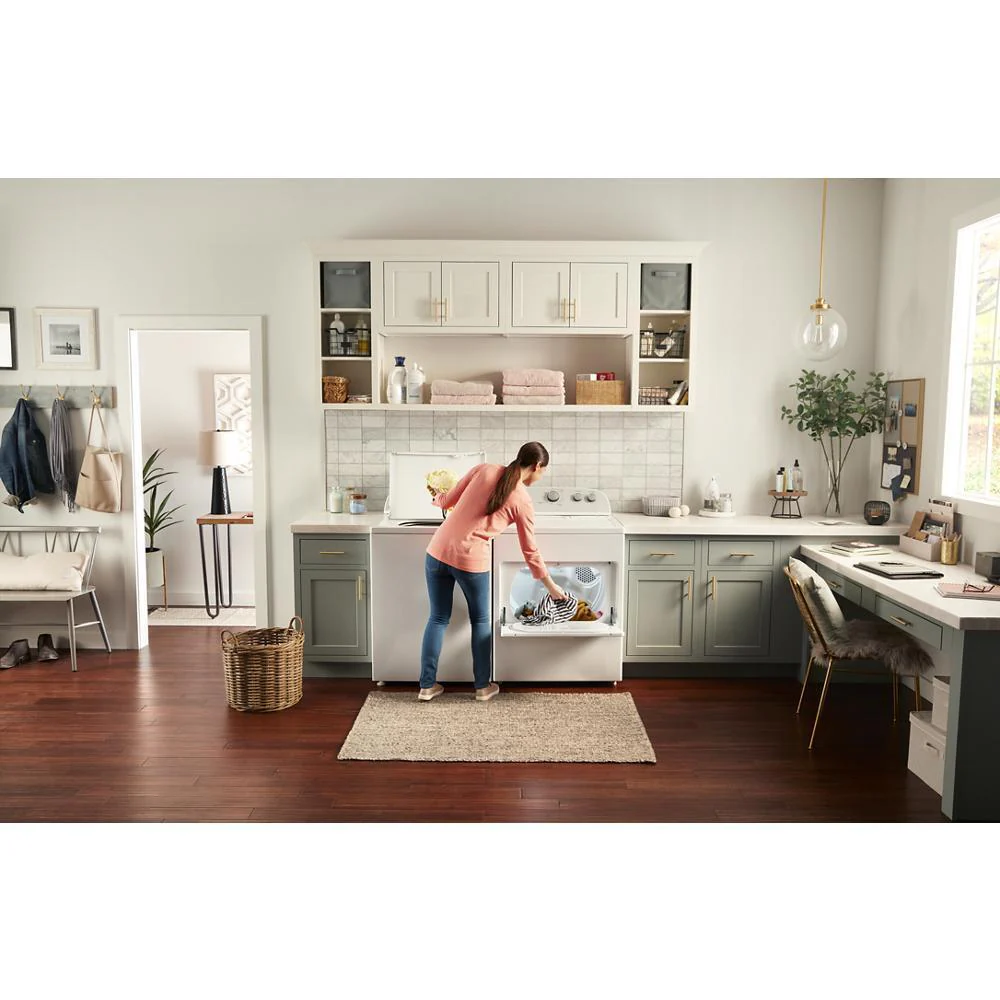 Whirlpool WED4950HW 7.0 cu. ft. Top Load Electric Dryer with AutoDry™ Drying System - Image 18