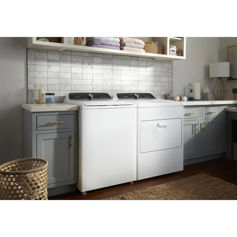 Whirlpool WED5010LW 7.0 Cu. Ft. Top Load Electric Moisture Sensing Dryer - Image 16