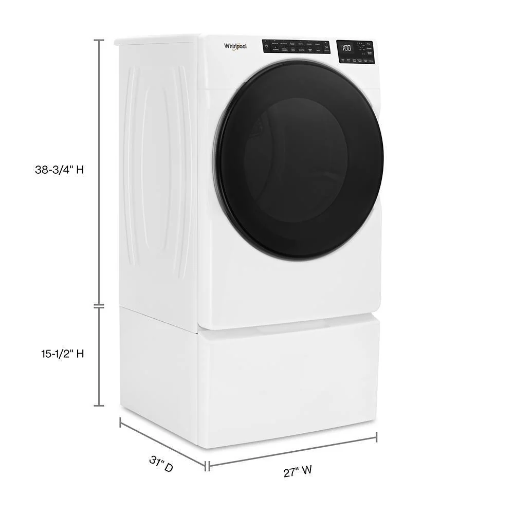 Whirlpool 7.4 Cu. Ft. Electric Wrinkle Shield Dryer - Image 18