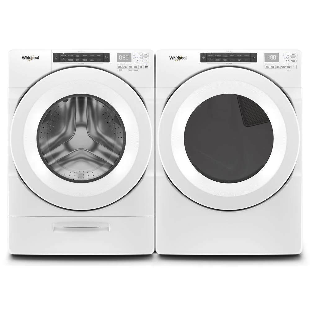 Whirlpool WED560LHW 7.4 cu.ft Front Load Long Vent Electric Dryer with Intuitive Controls - Image 6