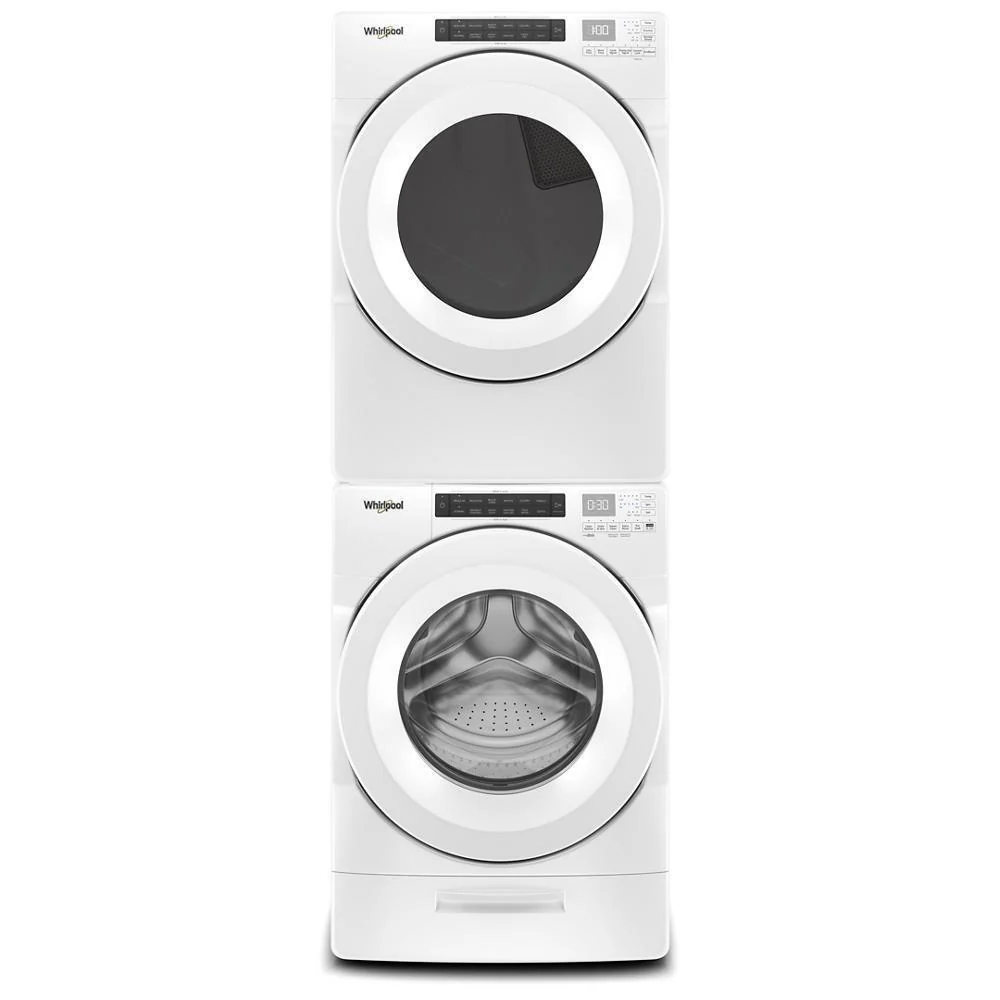 Whirlpool WED560LHW 7.4 cu.ft Front Load Long Vent Electric Dryer with Intuitive Controls - Image 7