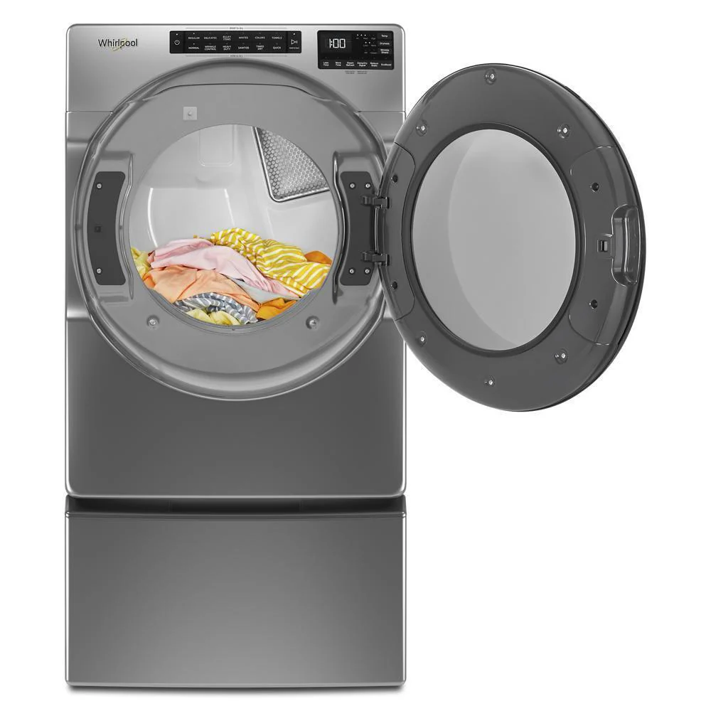 Whirlpool WED6605MC 7.4 Cu. Ft. Electric Wrinkle Shield Dryer with Steam - Image 14