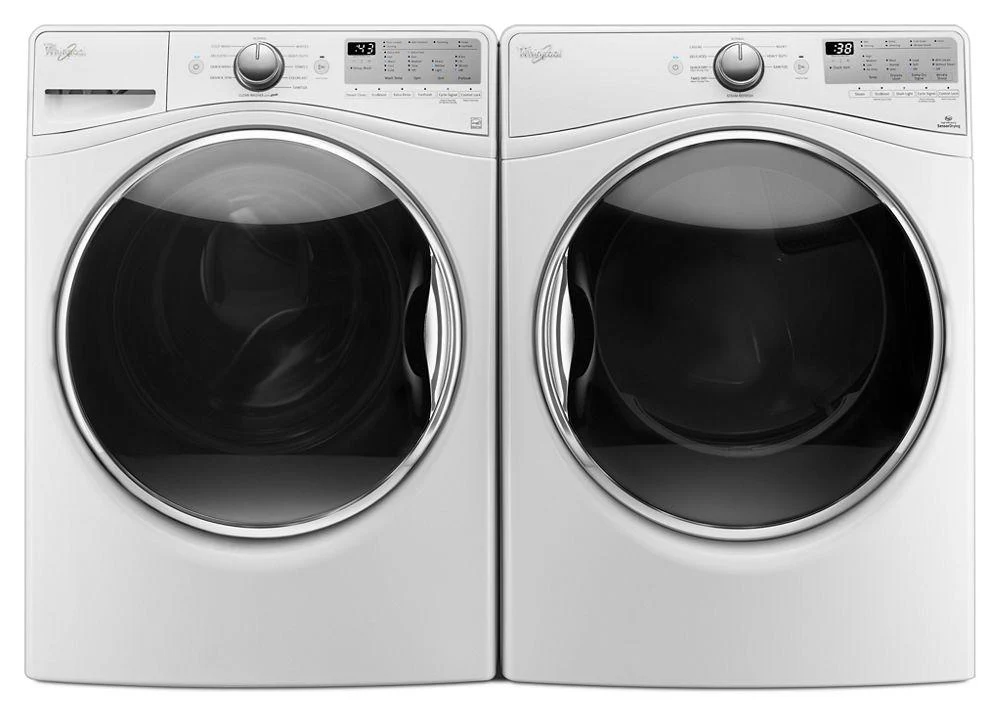 Whirlpool WED90HEFW 7.4 cu.ft Front Load Electric Dryer with Advanced Moisture Sensing, Steam Refresh - Image 4
