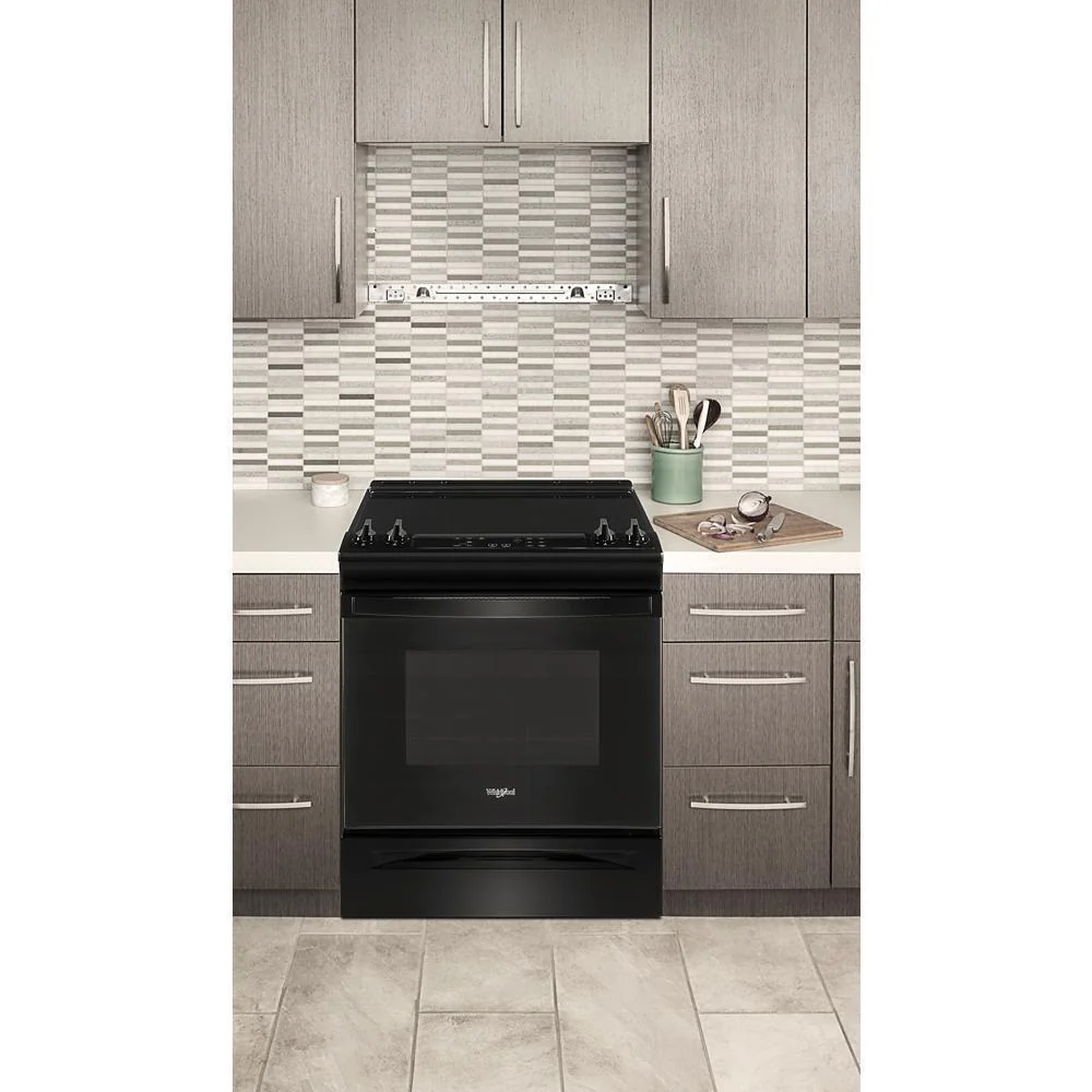 WEE515SALB Whirlpool® 34" Tall Range with Self Clean Oven Cycle - Image 12
