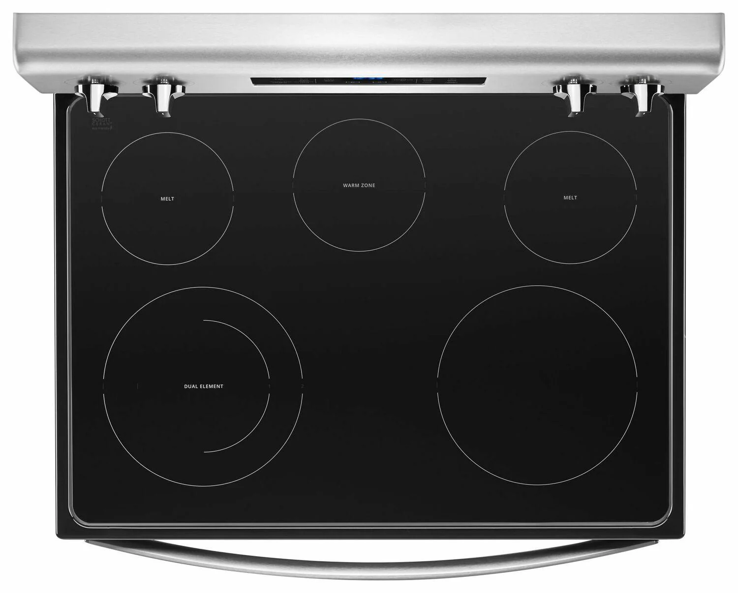 Whirlpool WFE505W0HZ 5.3 cu. ft. Freestanding Electric Range with 5 Elements - Fingerprint Resistant Stainless Steel - Image 4