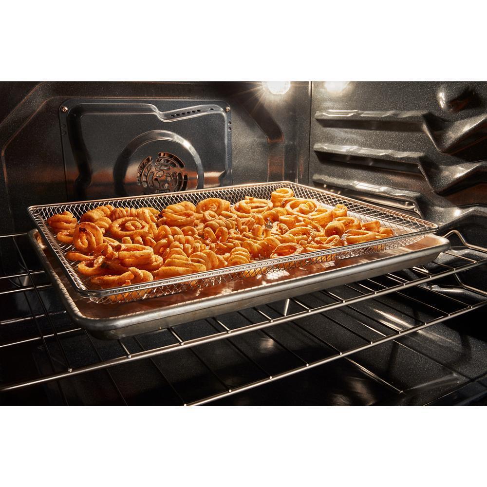 Whirlpool WFES5030RW 30-inch Energy Star Electric Range with Air Cooking Technology, No Preheat Air Fry and Air Baking and Self Clean - Image 5