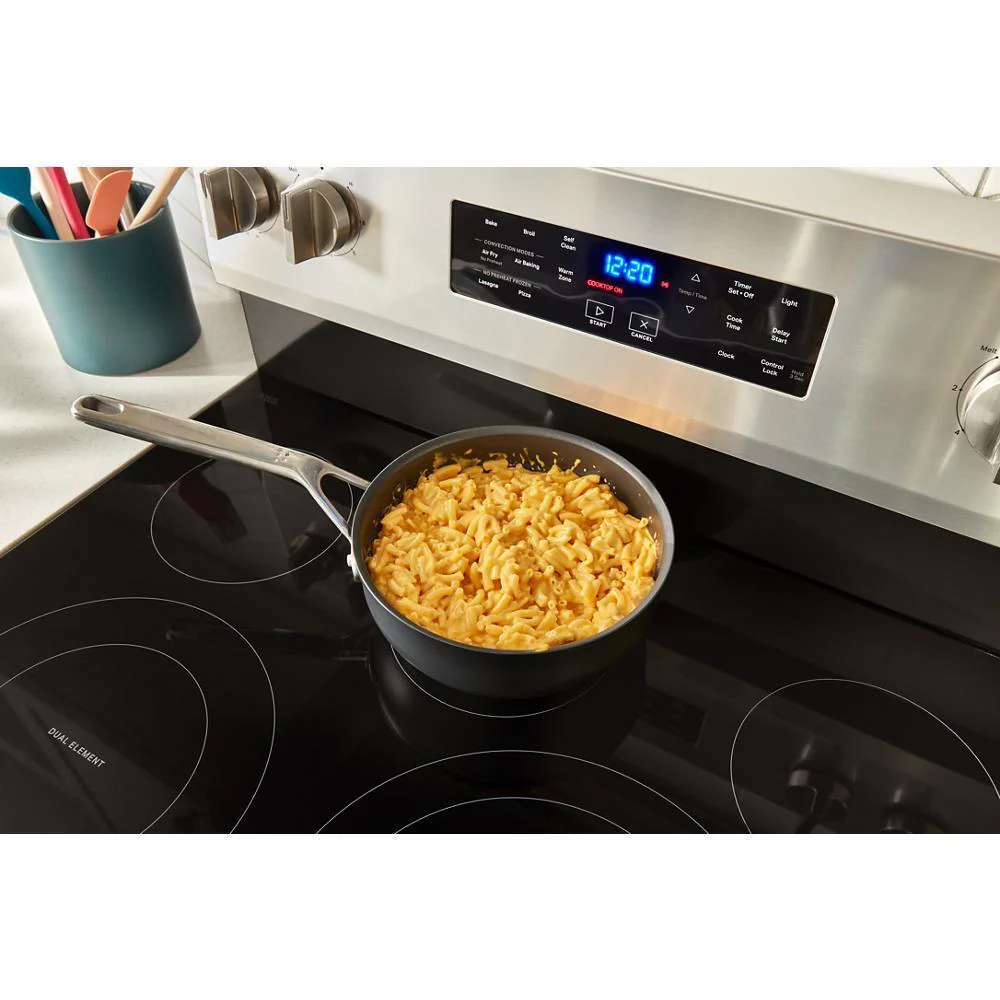 Whirlpool WFES5030RZ 30-inch Energy Star Electric Range with Air Cooking Technology, No Preheat Air Fry and Air Baking and Self Clean - Image 6