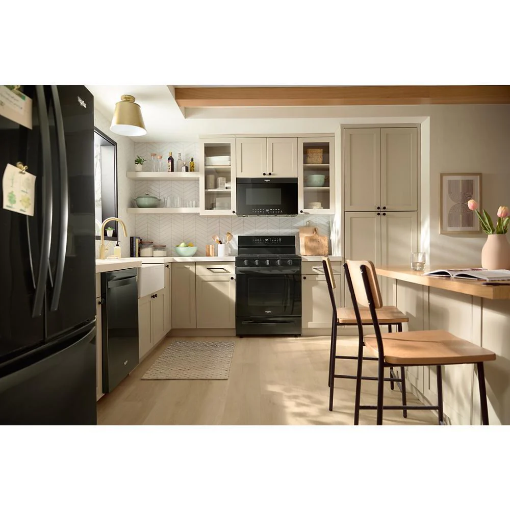 Whirlpool WFGS7530RB 30-inch Smart Gas Range with Air Cooking Technology, No Preheat Air Fry, Steam/Self Clean and High Speed Preheat - Image 2