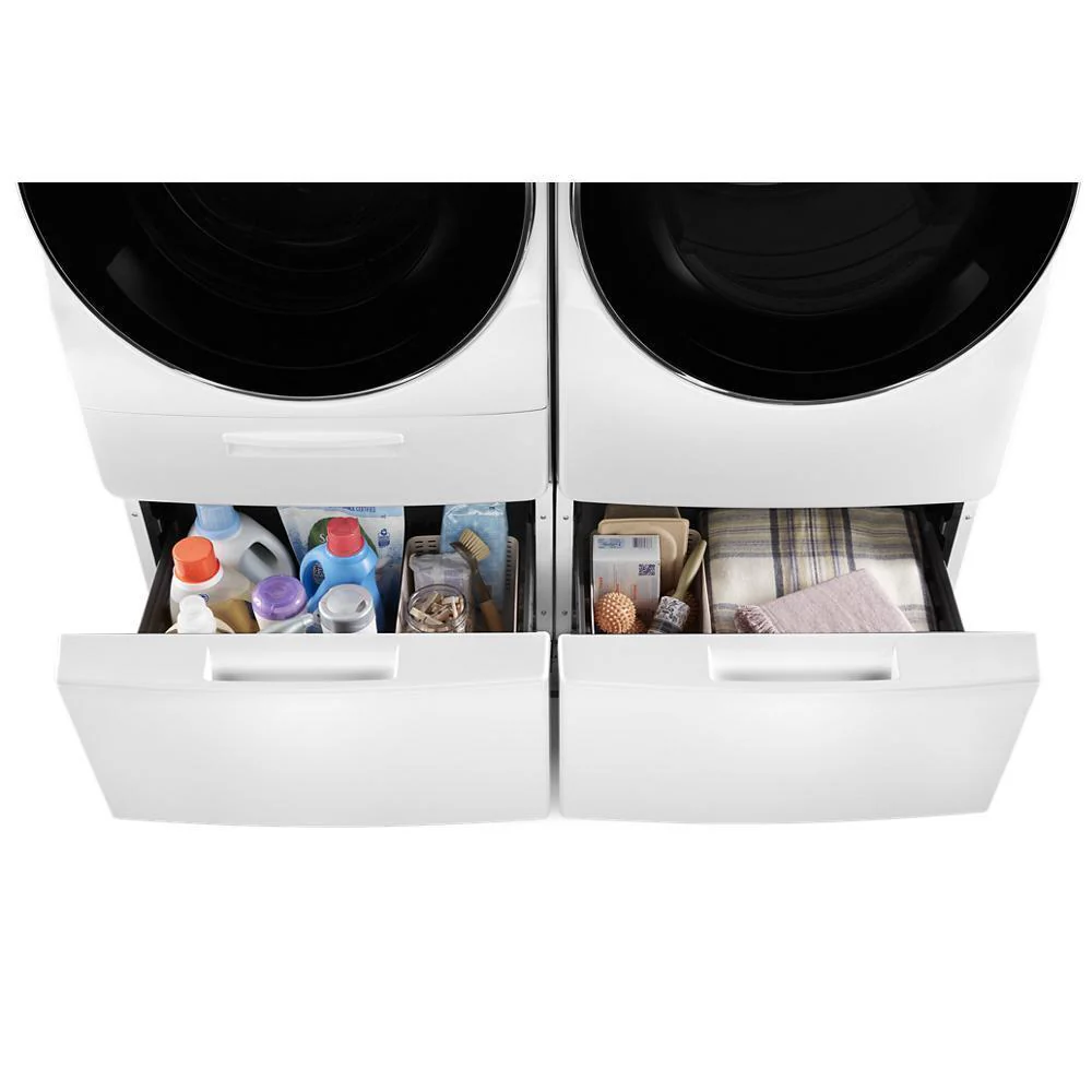 Whirlpool WFP2715HW 15.5" Pedestal for Front Load Washer and Dryer with Storage - Image 18