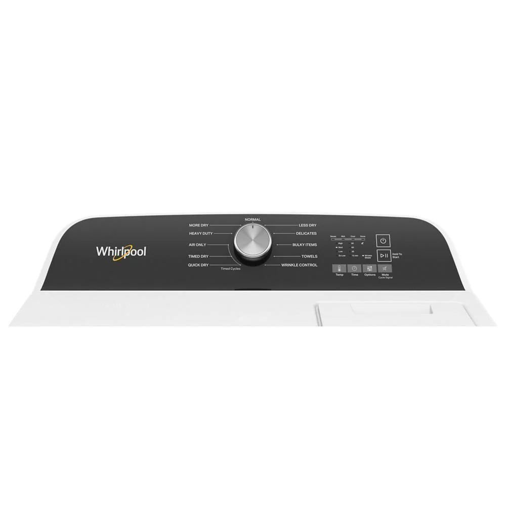 Whirlpool WGD500CMW 7.0 Cu. Ft. Long Vent Gas Moisture Sensing Dryer - Image 5