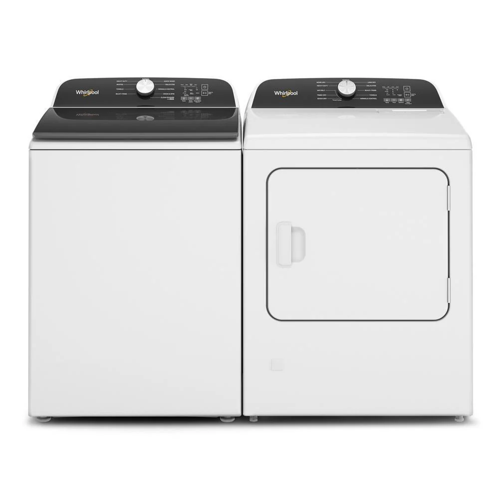 Whirlpool WGD500CMW 7.0 Cu. Ft. Long Vent Gas Moisture Sensing Dryer - Image 8